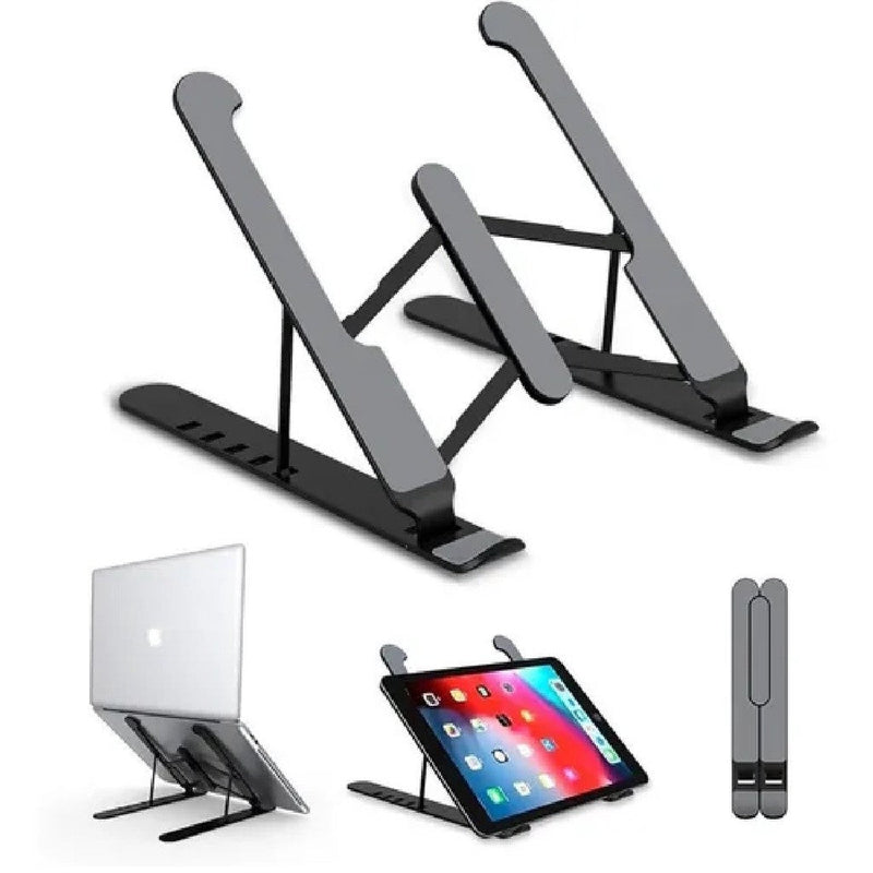 Laptop Stand - Suporte para Notebook Dobrável de Ferro